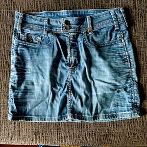 Mini jean skirt Levis